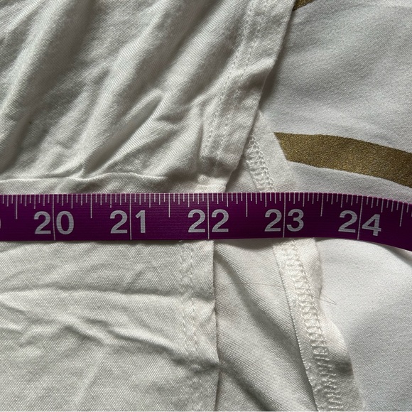 Long White F21 Flowy Tank Top - Picture 5 of 9